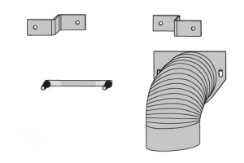 Napoleon Adaptor Plate for Outside Air Kit - For BGNV36 -  GVF36 -  GVF42 -  and BGNV42 Gas Fireplaces