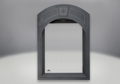 Napoleon Arched Black Facing Kit & Heritage Pattern with Safety Barrier Screen - AFK82-1SB - GD82NT-TE Fireplace