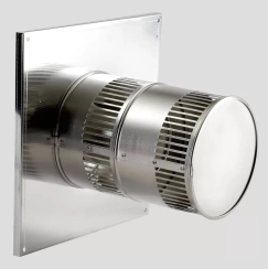 Napoleon Round Direct Vent Wall Termination Kit - For 4 Inch x 7 Inch Venting Systems