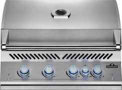 Napoleon Grills 32 Inch Stainless Steel Built-in 700 Gas Grill with Infrared Rear Burner