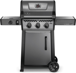 Napoleon Grills 49 Inch Freestyle 365 Freestanding Propane Grill with Range Side Burner