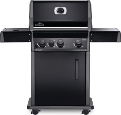 Napoleon Grills 51 Inch Black Rogue XT 425 Steel Freestanding Gas Grill with Infrared Side Burner
