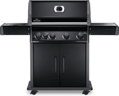 Napoleon Grills 61 Inch Black Rogue XT 525 Steel Gas Grill with Infrared Side Burner