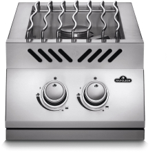 Napoleon Grills Stainless Steel Built-in 500 Inline Dual Range Top Gas Burner