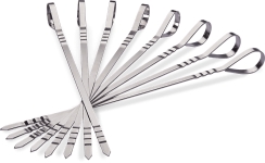 Napoleon Grills Stainless Steel Multifunctional Skewers - Pack of Eight