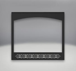 Napoleon H35F Heritage Decorative Front in Black for B35 Fireplaces