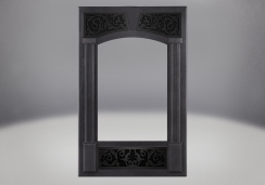 Napoleon Metallic Black Facing Kit with Safety Barrier Screen - FK19SB - Vittoria GD19 Fireplace