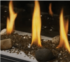 Napoleon Shore Fire Kit and Support Bracket for 30 Inch Ascent Fireplaces