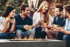 Natural Gas Fire Pits