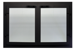 Thermo-Rite Normandy Bifold Masonry Fireplace Door - Inside Fit