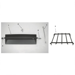 Outdoor Lifestyles 24 Inch Match Light Hearth Kit for Outdoor Fireplaces