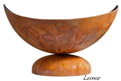 Ohio Flame Lunar Artisan Wood Burning Fire Bowl