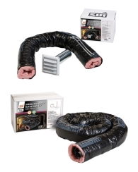 Osburn 3 Inch Fresh Air Intake and Insulated Flex Kit - For Osburn Pellet Stove Models