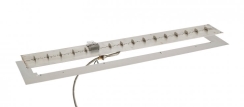Outdoor Greatroom Company 36 Inch Linear Crystal Fire Plus Gas Burner Kit - Electronic