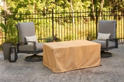 Outdoor Greatroom Company 52 x 32 Inch Tan Rectangular Protective Cover