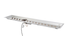 Outdoor Greatroom Company 64 x 12 Inch Linear Stainless Steel Gas Burner