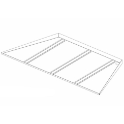 Outdoor Lifestyles Steel Drain Pan for 42 Inch Cottagewood Outdoor Fireplaces