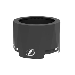 Blue Sky NHL Tampa Bay Lightning Smokeless Wood Burning Patio Fire Pit