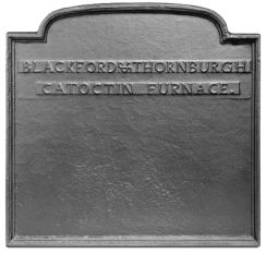 Pennsylvania Firebacks Catoctin Furnace Fireback