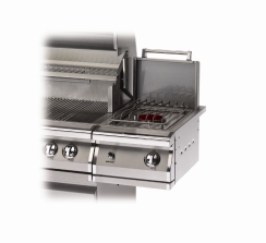 PGS Grills Natural Gas Side Burner Kit for Portable Cart for Legacy Grills