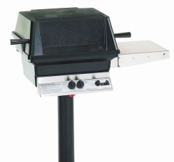 PGS Grills Permanent Post Mounting Option for A-Series and T-Series Grills