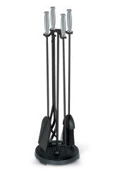 Pilgrim 2400 Series Steel Barrel Handle Fireplace Tool Set