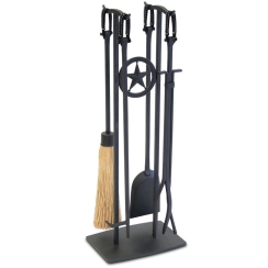 Pilgrim Western Star Fireplace Tool Set