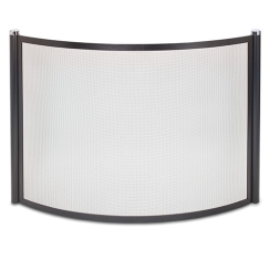 Pilgrim Bowed Metro Fireplace Screen
