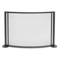 Pilgrim Bowed Panorama Fireplace Screen