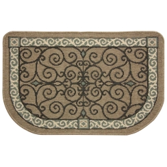 Pilgrim Eastly Scroll Rounded Hearth Rug