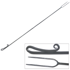 Pilgrim Blackened Steel Hand Forged Roasting Fork