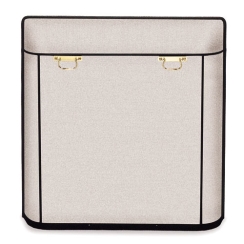 Pilgrim 38 Inch Traditional Rumford Fireplace Spark Guard