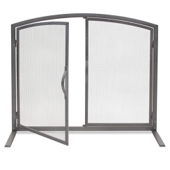 Pilgrim Shadow Fireplace Screen with Doors