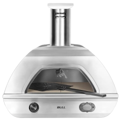 Bull Outdoors 29 Inch Dual Fuel Countertop Gas or Wood Pizza Oven