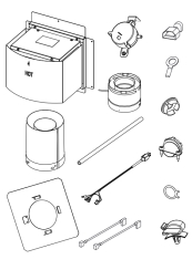 Superior Power Vent Kit for DRL6000 Gas Fireplaces