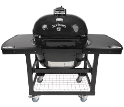 Primo Jack Daniel's Edition Oval XL 400 Two Piece Island Top and Cart with Sides Kit