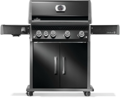 Napoleon Grills Black Rogue Pro 525 Gas Grill with Infrared Side Burners