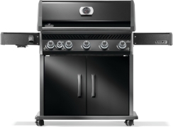 Napoleon Grills Black Rogue Pro 625 Gas Grill with Infrared Side Burners