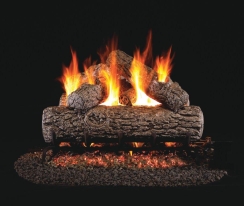 Real Fyre 12 Inch Golden Oak Vented Gas Log Set