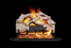 Real Fyre 30 Inch Burnt Aspen Ceramic Gas Logs Set