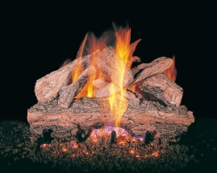 Real Fyre 24 Inch Red Oak Vented Gas Logs - No Burner