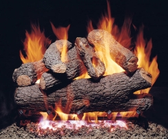Real Fyre 30 Inch Royal English Oak Designer Vented  Gas Logs - No Burner