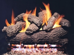 Real Fyre 24 Inch Royal English Oak   Vented  Gas Logs - No Burner