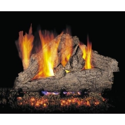 Real Fyre 24 Inch Rugged Oak Vented Gas Logs - No Burner