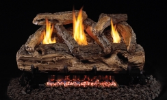 Real Fyre 20 Inch Split Oak Vent Free Gas Log Set for G9 Burners