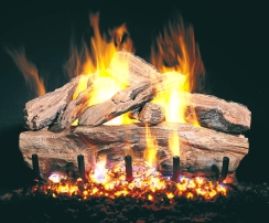 Real Fyre See Thru 18 Inch Cedar Vented Gas Logs - No Burner