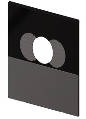 DS Stoves Rear Wall Protection Shield for HECO InLine Cookstoves