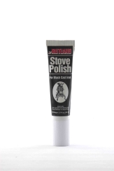 Rutland Black Cast Iron and Steel Stove Polish Paste - 2.3 Ounce Tube
