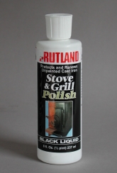 Rutland Black Stove and Grill Liquid Polish - 8 Ounce Container