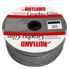 Rutland Fiberglass Grapho-Glas Stove Window Gasket Tape - 80 Foot x 11/16 Inch